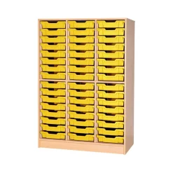 New Static Triple Tray Storage Unit 48 Trays Boxes & Containers|Furniture