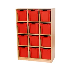 Hot Static Triple Tray Storage Unit 12 Jumbo Furniture|Boxes & Containers