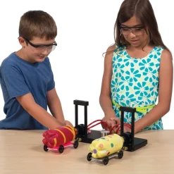 Online STEM Air Powered Bottle Racer Kit Class Kits|Forces & Motion
