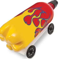 Online STEM Air Powered Bottle Racer Kit Class Kits|Forces & Motion