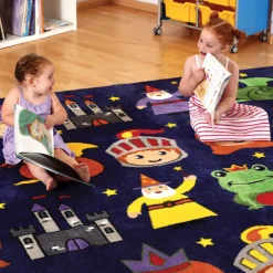 Sale Storytelling Square Placement Carpet Rugs & Mats|Library Furniture