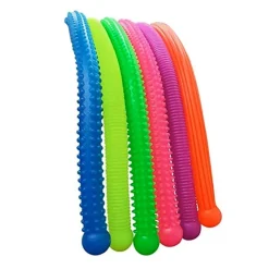 Sale Stretchy Textured Elastic Fidget Snakes 6pk Gross & Fine Motor Skills|Outdoor Physical Development