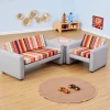 New Stripe Children's Corner Sofa Set Breakout Area|Sofas & Soft Furnishings