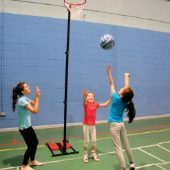 New Sure Shot 802 Easistore Netball Hoop and Stand Unit Netball|Netball