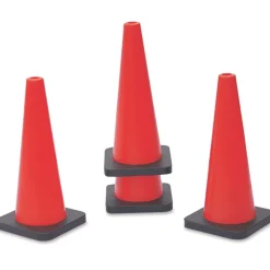 Best Tall Cones 18'' 4pk School Sports Day Equipment|School Sports Day Equipment