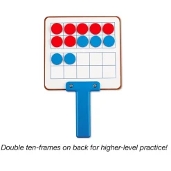 Discount Ten Frame Magnetic Answer Boards & Counters 4pk Teaching Aids|Number