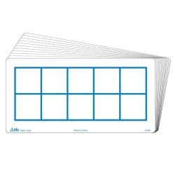 Online Ten Frames Write & Wipe Flash Cards 30pk Maths Essentials|Maths Best Sellers