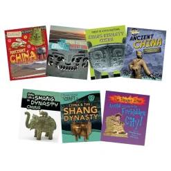 New The Shang Dynasty of Ancient China KS2 Book Pack 7pk Non-Fiction Books|Books & Book Packs
