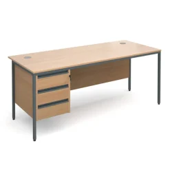 Online Three Drawer Desk Dining And Meeting Tables|Desks & Tables
