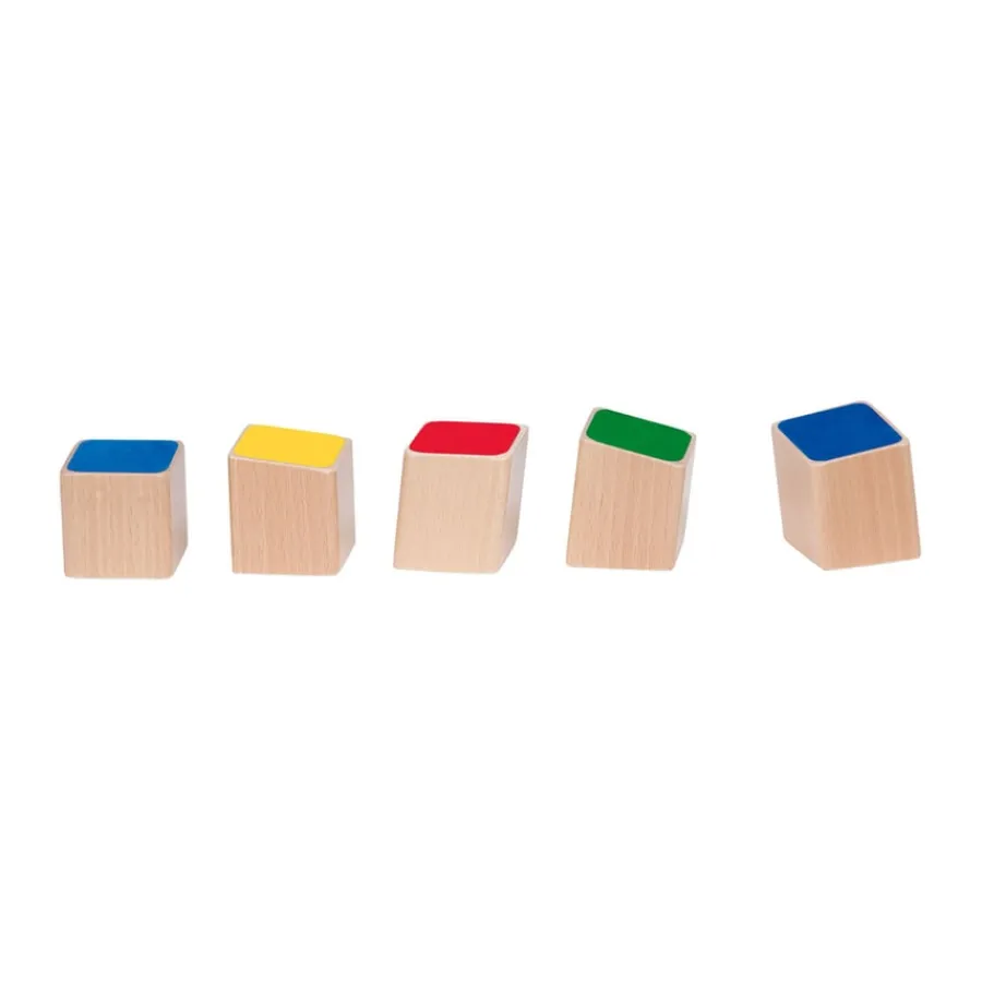 Clearance Tilted Stacking Wooden Blocks 40pcs Construction|Construction Sets