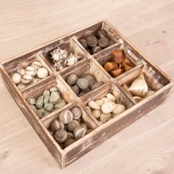 Hot Tinker Tray with Natural Materials Outdoor Sand & Water|Sand & Accessories