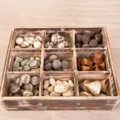 Hot Tinker Tray with Natural Materials Outdoor Sand & Water|Sand & Accessories