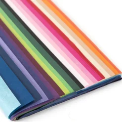 Tissue Paper Value Assorted 20pk W508 x L760mm Steam|Crepe & Tissue Paper