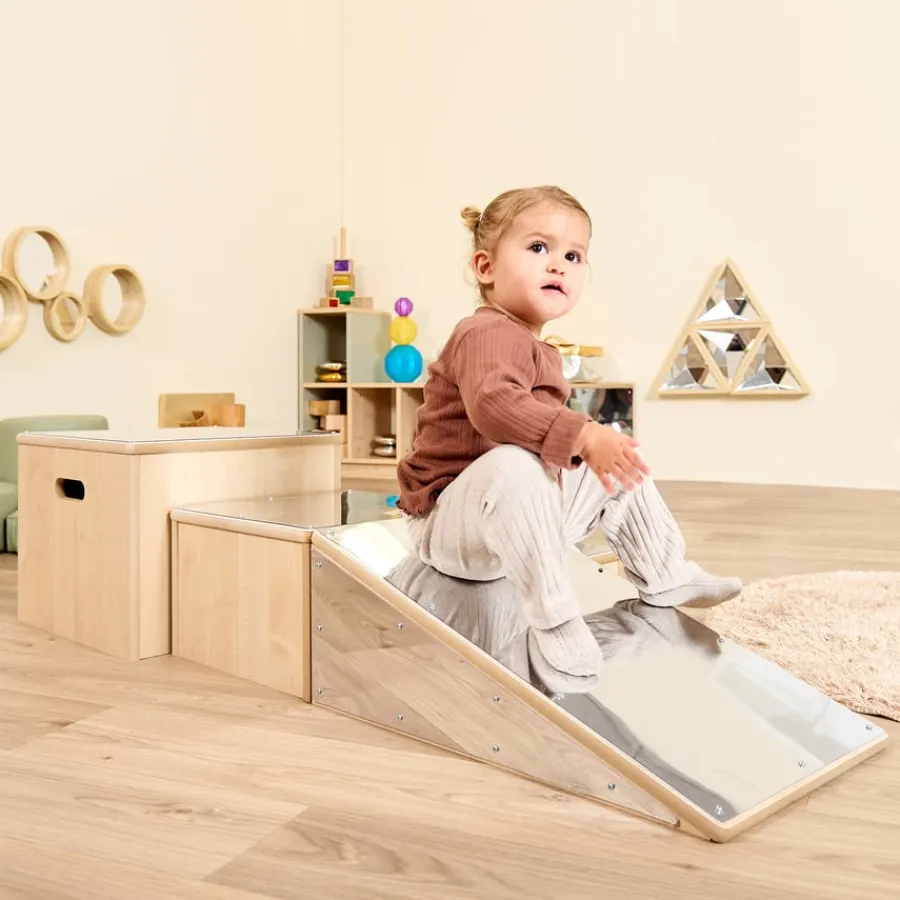 New Toddler Mirrored Collection Nesting Units 3pc Early Years & Nursery|Shop The Full Range