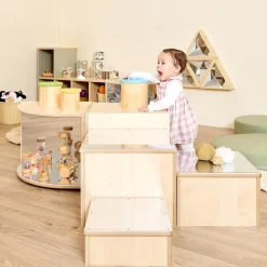 New Toddler Mirrored Collection Nesting Units 3pc Early Years & Nursery|Shop The Full Range