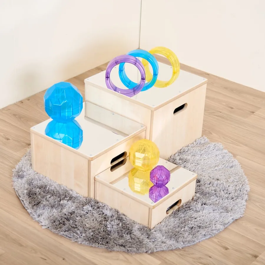 New Toddler Mirrored Collection Nesting Units 3pc Early Years & Nursery|Shop The Full Range
