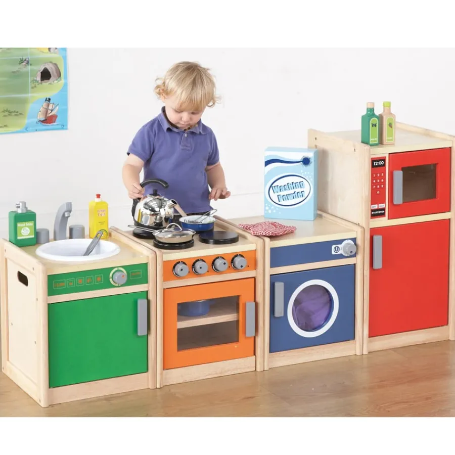 Toddler Role Play Kitchen Range Kitchens & Accessories|Shopping & Food