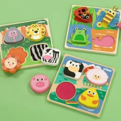 Clearance Touch and Feel Texture Jigsaw Puzzles 3pk Shop The Full Range|Gross & Fine Motor Skills