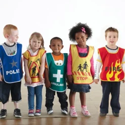 Sale Traffic and Emergency Dress Up Tabards 5pk Emergency Services|People Who Help Us