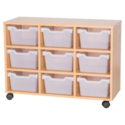 Best Tray storage unit with 9 Gratnells Cubby trays Boxes & Containers|Trays & Tray Storage