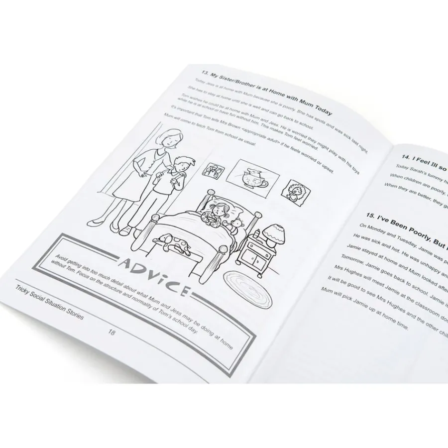 Best Tricky Times Social Situation Stories Book Topics|Books & Book Packs