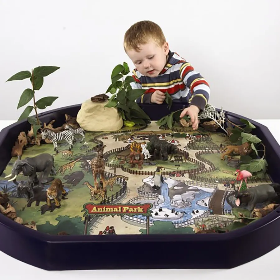 Clearance Active World Tuff Tray Safari Park Mat Animals|Tuff Trays, Stands & Accessories