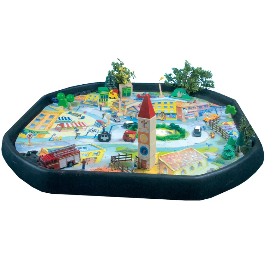 Best Active World Tuff Tray Town Scene Mat Shop The Full Range|Tuff Trays, Stands & Accessories