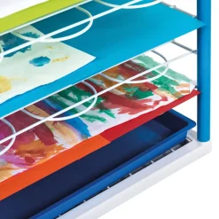 Hot A3 Fixed Shelf Mobile Drying Rack 15 Shelves Dividers, Display & Easels|Drying Racks & Trolleys