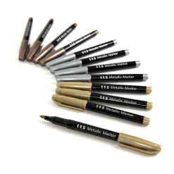 New Assorted Metallic Marker Pens Pens|Steam