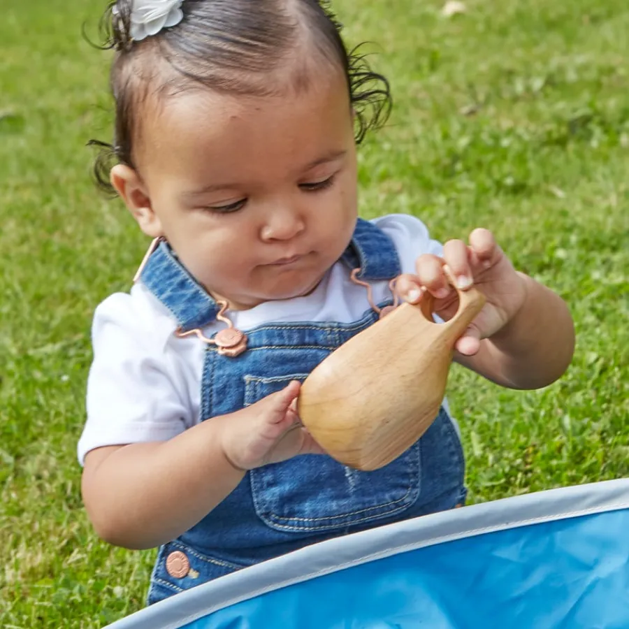 Assorted Sizes Wooden Cup Collection Outdoor Sand & Water|Sand & Accessories