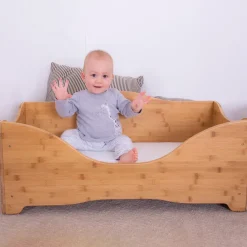 Clearance Bamboo Eco Stacking Bed Nursery Equipment|Shop The Full Range