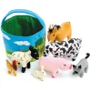 Basket of Soft Farm Animals Language Development|Oracy
