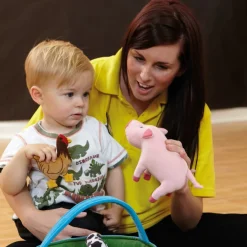 Basket of Soft Farm Animals Language Development|Oracy
