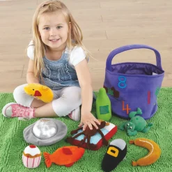 Outlet Basket of Soft Number Rhyme Activities 11pcs Exploring Numbers|Rhythm & Rhyme