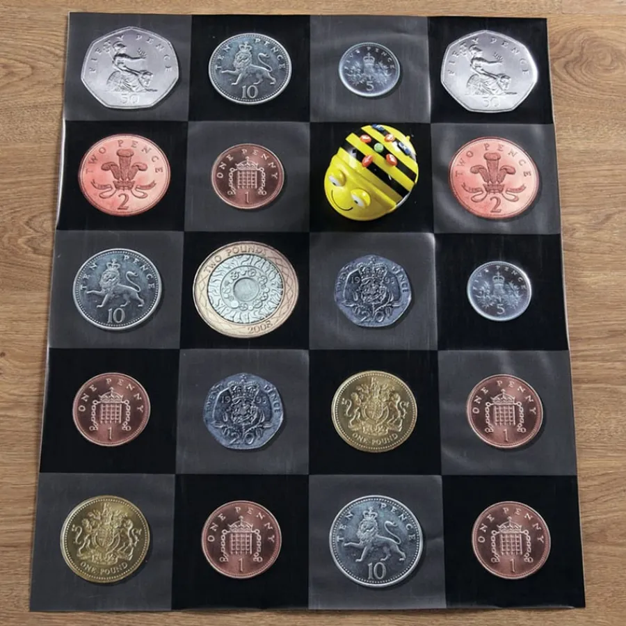 Discount Bee-Bot® Coin Mat Programmable Robots|Programming & Control Technology