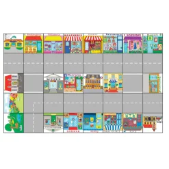 Bee-Bot® French Town Mat French|Rugs & Mats