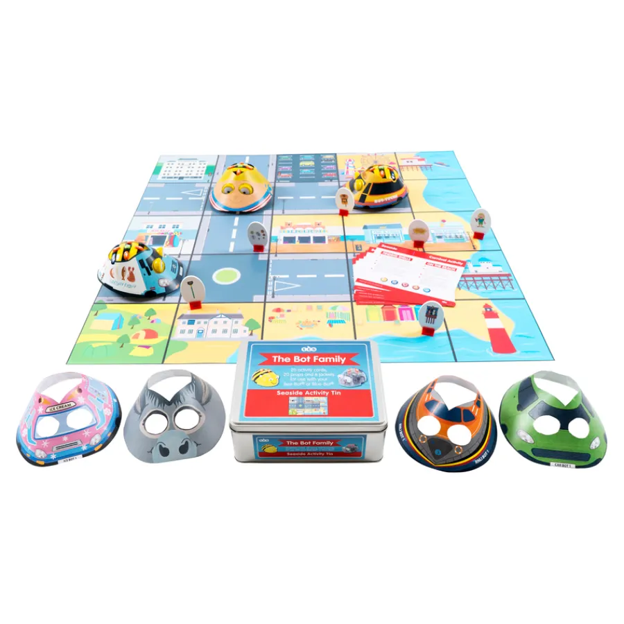 Hot Bee-Bot® Seaside Activity Tin Programmable Robots|Programming & Control Technology