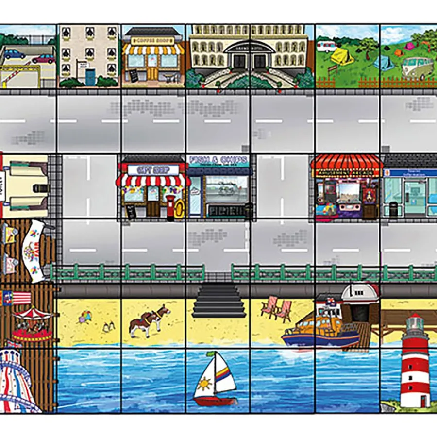 Bee-Bot® Seaside Floor Mat 90 x 105cm Programming & Control Technology|Technology