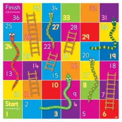 Online Bee-Bot® Snakes and Ladders Mat Steam|Tts