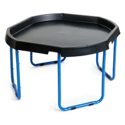 Discount Black Tuff Tray Table and Blue Stand Bundle Shop The Full Range|Tuff Trays, Stands & Accessories