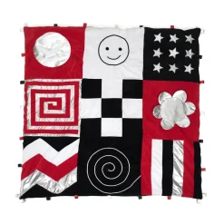 New Black & White Large Sensory Rug Rugs & Mats|Curious Baby