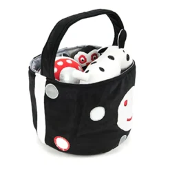 Hot Black & White Soft Baby Toys with Basket Shop The Full Range|Black & White Resources