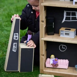 Clearance Chalkboard Hollow Blocks 16pk Role Play Furniture & Accessories|Building Bricks & Blocks