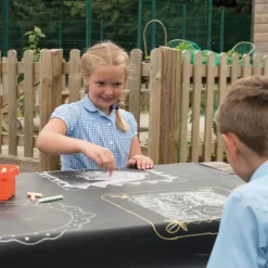 New Chalkboard Table Covers 2pk Immersive Environments|Outdoor Art