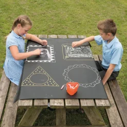 New Chalkboard Table Covers 2pk Immersive Environments|Outdoor Art