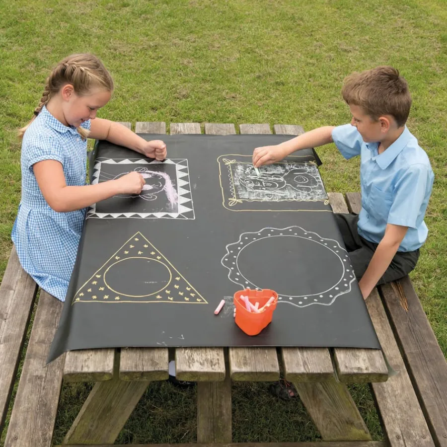 New Chalkboard Table Covers 2pk Immersive Environments|Outdoor Art