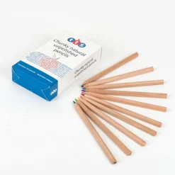 Outlet Chunky Natural Triangular Colouring Pencils Drawing|Festivals & Celebrations