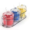 Hot Clear Acrylic Jar Set 3pcs Outdoor Sand & Water|Kitchens & Accessories