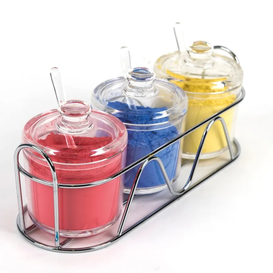 Hot Clear Acrylic Jar Set 3pcs Outdoor Sand & Water|Kitchens & Accessories
