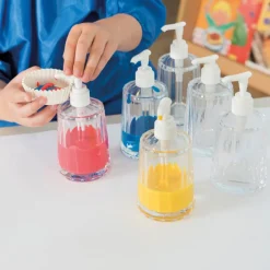 New Clear Plastic Paint Dispensers 6pk Outdoor Art|Outdoor Art